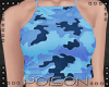 |P| Army Top Blue
