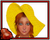 *C 9 Straw Hat Yellow
