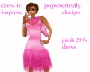 pink 20's dress