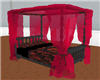 Red Romance Bed