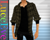 Tan Plaid Leisure Shirt