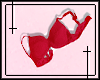 † bra on floor / red