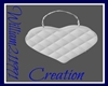 Ann Silver Heart Purse