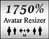 Avatar Scaler 1750%