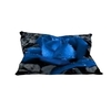 Blue Rose Love Pillow