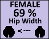 Hip Scaler 69% Female