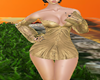 Gold Dress M