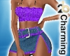 crop top and skirt