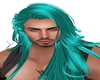 Teal Long Male Hair v4