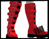 Red Action Boots
