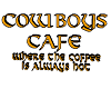 Cowboys Cafe Neon Sign