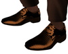 Brown Formal Shoes W/Soc