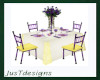 Wedding Table for 4