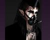 Goth Tattoo Masked Man Halloween