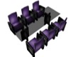 Purple/Black Conf Table