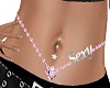 Pink Diamond Belly Chain