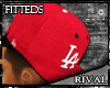 R- whte red La fitted bw