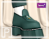 𝓟. Slytherin Shoes M