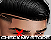 🅕 Hair Black