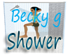 becky g shower