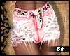 S~ Flower_Shorts*!Pink
