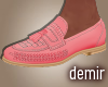 [D] Noah pink loafer