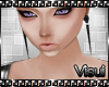 V| B/W Skull Earrings