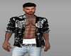 ***Black floral shirt***