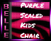 Purple Kids Scaled Chair