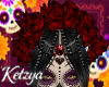 Kz. Flower Red Catrina