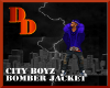 DD~City Boyz Bomber Coat