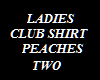 Peaches Fan shirt