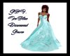 GBF~Ice Blu Diamond Gown