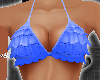 *-*Ruffle Blue Bikini