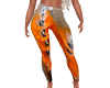 Orange Peacock Pants