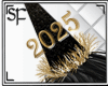SF Happy New Year Hat M