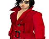 red trench coat