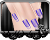 .7} Violet Gloss Nails