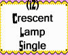 (IZ) Crescent Lamp Singl