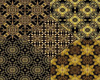 Black and Gold Abstract