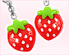strawb earrings