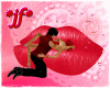 *jf* Lips Kiss Sofa Pink