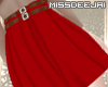 *MD*Winter Skirt|Red