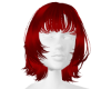 Red & Short Hairstyle