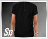 S33 Black Polo Shirt