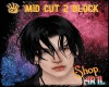 ♕Mid Cut 2 BlockBlack