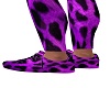 purple leopard sneakers