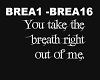 Breath breaking benjamin