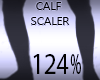 Calf Foot Width 124%