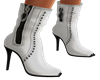 InsGoth White Boots